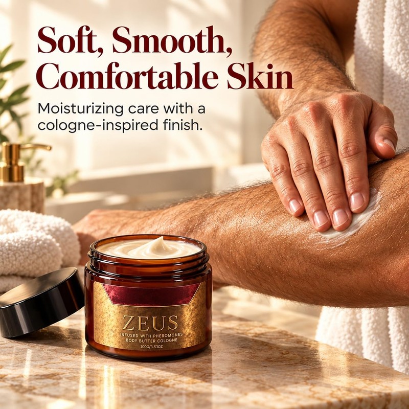 Zeus Body Butter Cologne For Men, Kingsire Body Butter Cologne,
