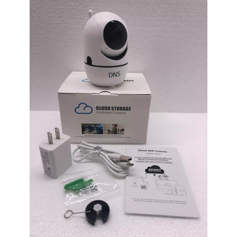 Dns Cámara De Seguridad Wifi Hd Con Control Remoto 360°