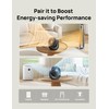 Dreo Fan for Bedroom, Table Air Circulator for Whole Room,