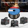Flux Core Welding Wire, GZGUOZHI E71T-GS .030" 2-Pound X 2