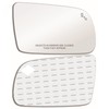 Replacement Blind Spot Mirror Glass with Full Size Adhesive for