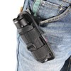 ULTRAFIRE 2PCS 402 Flashlight Pouch Holster,Stretchy Nylon Handheld LED Flashlights
