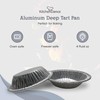 Disposable Aluminium 4 1/4 Deep Tart Pan #425 (100) by