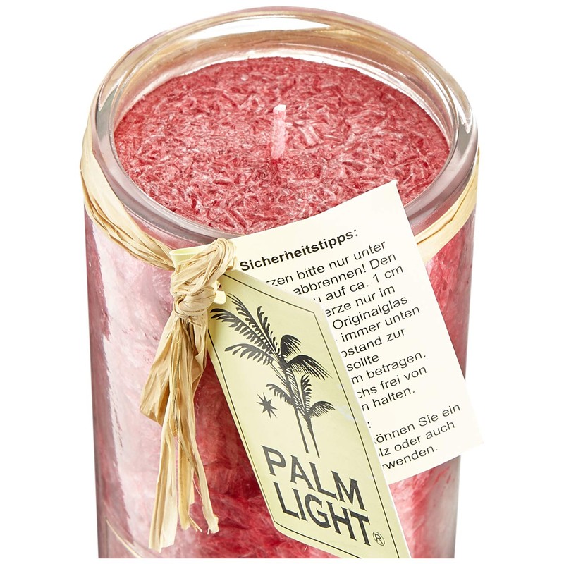 Palm Light Chakra Kerze, Rot