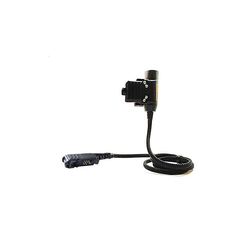 U94 PTT System for Peltor Comtac/MSA Sordin Compatible with Motorola