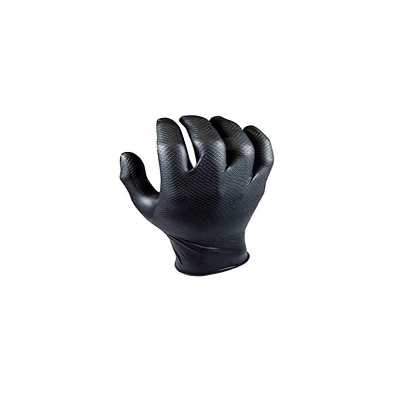Juba – Glove Disposable Nitrile NGR. grippaz 580 NR S