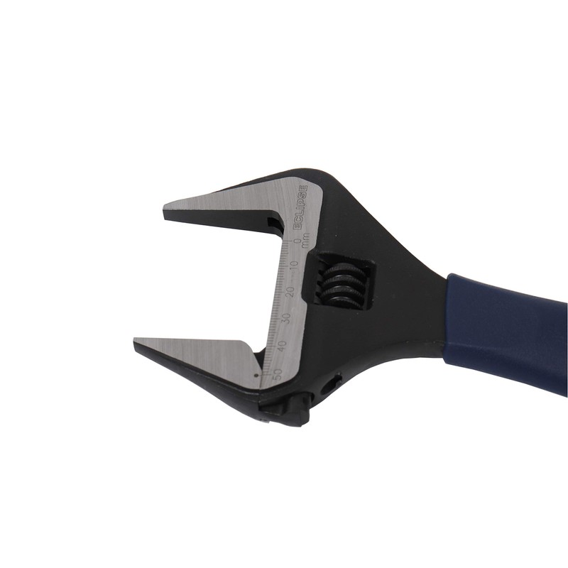 Spear & Jackson ADJW10WJ Wide Jaw Adjustable Wrench, Blue, 10-Inch