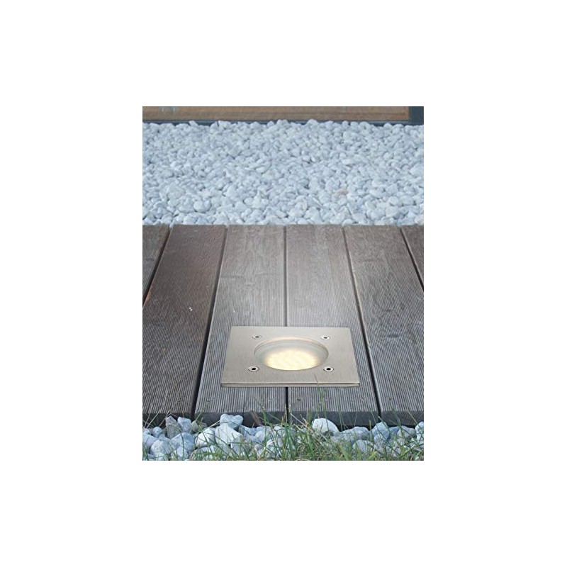 EGLO Outdoor Spotlight, 2 W, Stainless Steel