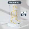 Gandeer 8 Pieces Tea Cup and Saucer Display Stand Holder