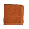 Vissage Cotton Terry Face Towel, Orange, Pack of 4
