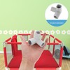 ifundom 4pcs Guardrail PVC Pipe Connector Elbow Pipe Fitting Canopy