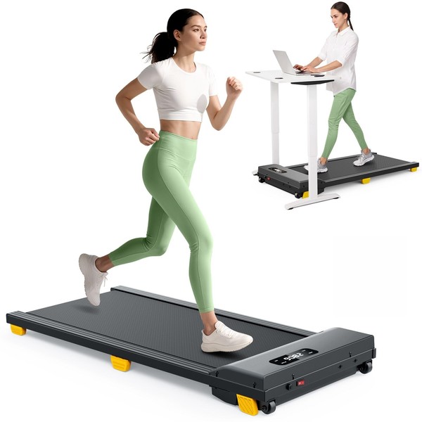 UREVO Walking Pad, Portable Under Desk Treadmill, 2.5 HP Walking