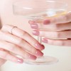 Dashing Diva Magic Press Regular Round Nail Tip Set, Pink Blush, 1 Piece / 데싱디바 매직프레스 레귤러 라운드 네일팁 세트, 핑크블러쉬, 1개