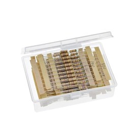 KSOPUERT - Kit de resistencias de película de carbono de 1/2 W, 5 % 30 valores, 300 unidades, surtido de resistencias de 10 ~ 1 M ohmios surtidos compatibles con ± 5 % de tolerancia