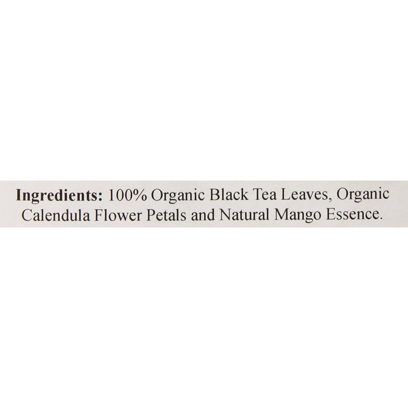 The Tao of Tea Black Mango Blended Black Tea, 1-Pounds