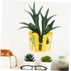 IWOWHERO Set of 8 Wall-Mounted Planter Baskets Plastic Container Pots