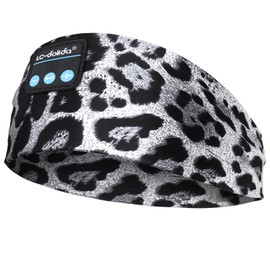 LC-dolida Sleep Headphones Bluetooth,Sleep with Bluetooth Thin HD Stereo Speakers Perfect for Side Sleepers, Sport, Yoga, Travel