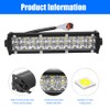 CMIYETO Motorcycle Front Light Bar Kit Universal Adjustable Light Bar