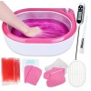 Kit de calentador de terapia de manos de parafina máquina