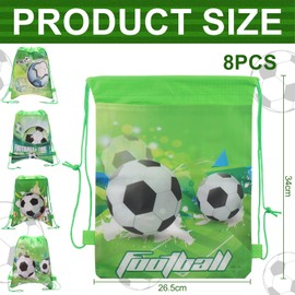 KingYH 60 Stück Fußball Mitgebsel Kindergeburtstag mit Fussball Kordelzugbeutel Fußball Flipperspiel Schlüsselanhänger Silikonarmband Tattoos Süßigkeiten Taschen jungen Fussball Gastgeschenke