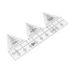 45 Degree Double Strip Ruler Double Strip Quilting Ruler Creative