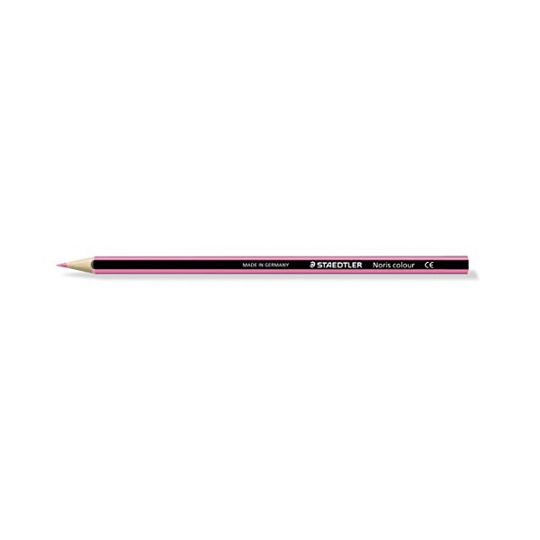 Noris colour 185-20 Colouring Pencil - Pink (Pack 12)