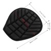 Motorcycle Seat Cushion Shock Absorption Cooling Down Breathable Pressure Relief