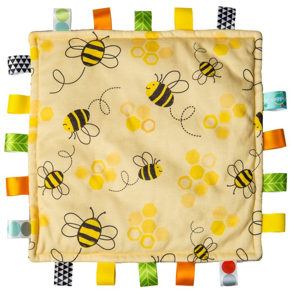 Taggies Original Blanket, 30 x 30-Centimetres, Bumble Bees