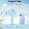 HandFan 4000mAh Personal Misting Fan, 55ml Large Water Tank, Poratable