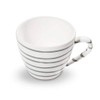 Gmundner Keramik Manufaktur 0106TKGO09 Graugeflammt Gourmet Coffee Cup 0.2 L