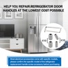 Zfegto W11366418 Refrigerator Freezer Door Handle Mounting Set Screw -