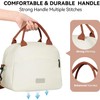 Bolsa del Almuerzo, TAVZEW Hielera Reutilizable de Doble Cubierta, Tela