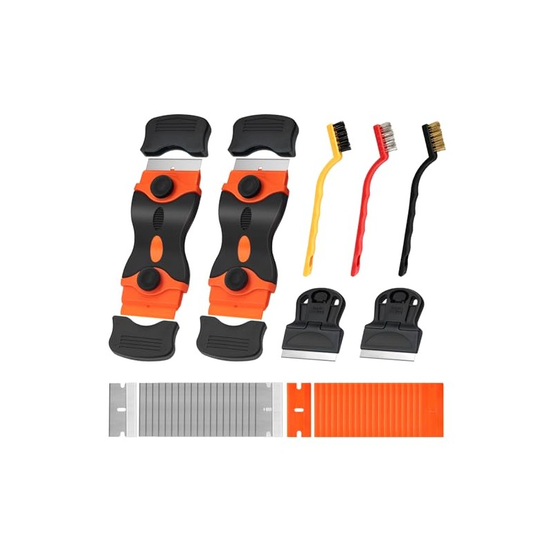 7 Pack Razor Blade Scraper Tool, Razor Scraper, Paint Scraper