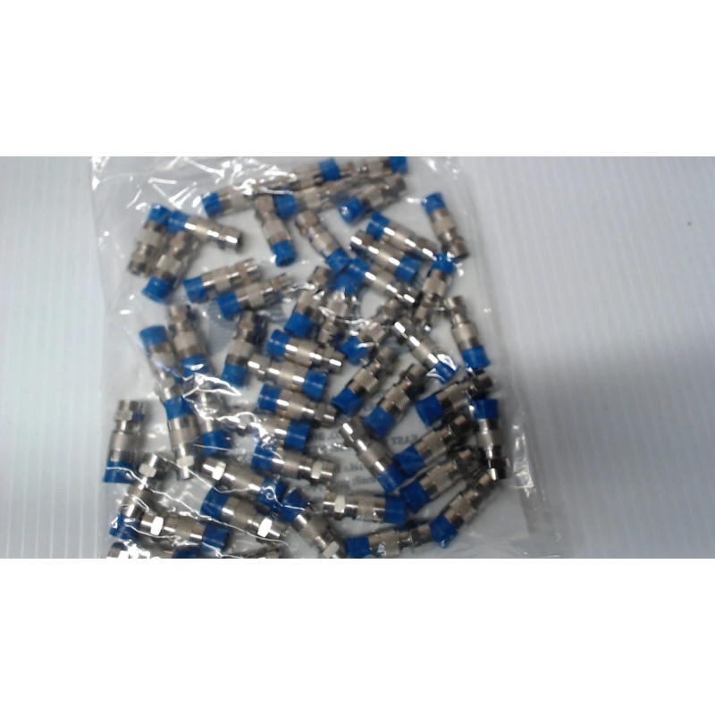 PPC RG-6 COMPRESSION CONNECTOR PPC QTY OF 100