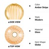 Clear Glass Shade,Replacement Globe & Cover for Lighting Fixture, 8"