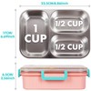 PinkSheep Bento-Lunchbox aus Edelstahl für Kinder (Unicorn-2)
