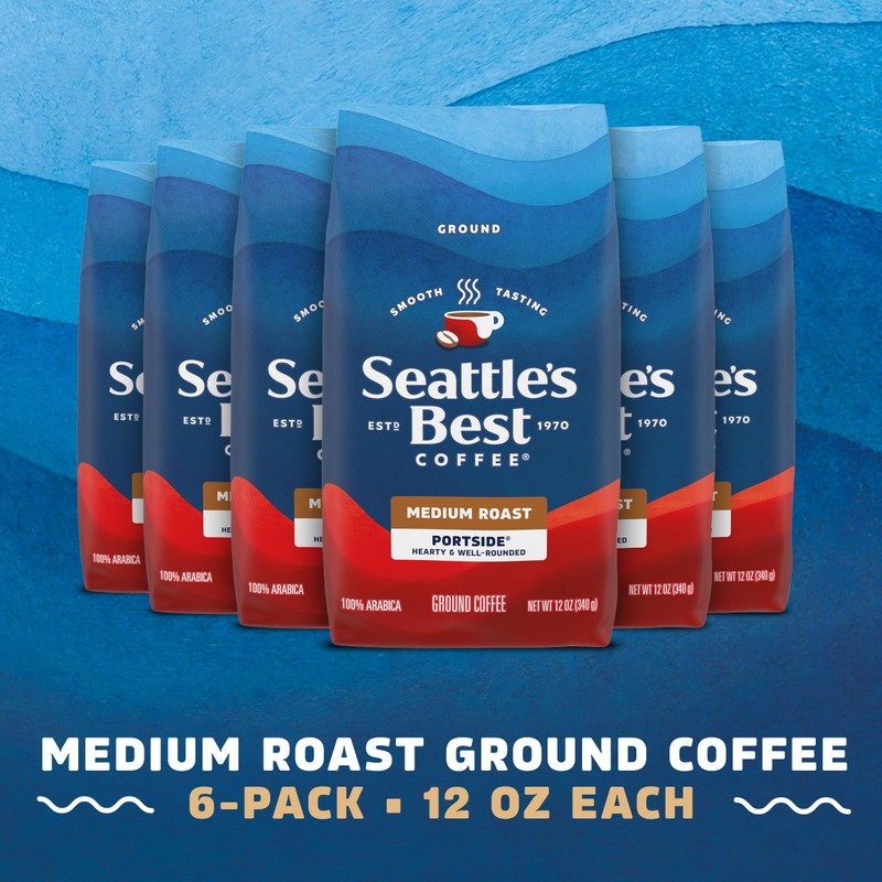 Seattle's Best Coffee Portside Blend Medium Roast Ground Coffee |
