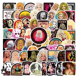 62Pcs Singer Stickers, Singer Waterproof Vinyl Decals for Water Bottle, Laptop, Skateboard, Helmet, Car Award Motivational Decals Perfect Pickleball Gifts for Kids,Teens,Adults…