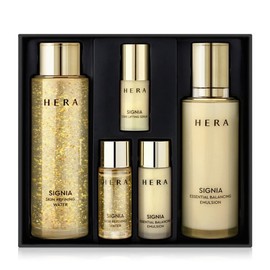 Hera Signia Water Emulsion Gift Set (2 Basic Products) Shopping Bag / 헤라 시그니아 워터 에멀젼 기프트 세트 (기초 2종) 쇼핑백