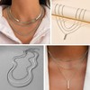 PNYFIL 99 Pcs Silver Plated Jewelry Set for Women -