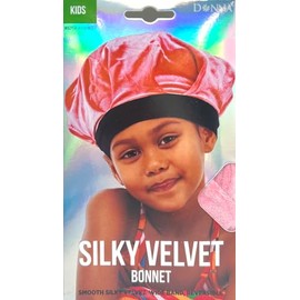 Donna Gorro Ducha Terciopelo Sedoso Niñas Niños Banda Ancha Reversible Pieza Color Rosa