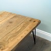 WELLAND Rustic Square Old Elm Coffee Table