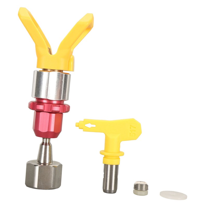Spray Tip Guard Nozzle Base Swivel Aluminium Alloy Spray Guide
