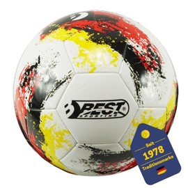 Best Sporting Football Nation I Mini Football Nation I Black/Red/Gold I High Quality Ball I Size 1 or Size 5 I For Large and Small I Football I Outdoor Football (1, 5)