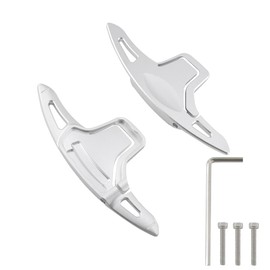 Aluminum Steering Wheel Shift Paddle Extensions For Kia Cadenza/Sportage(2017-2019), Niro/Niro EV(2020-2022), Optima(2016-2018) Auto Accessories (silver)