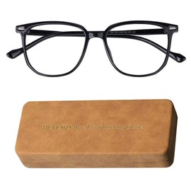 HCYCSQS Blue Light Filter Glasses Blue Light Glasses Without Prescription Women Men Super Light Anti-Fatigue Computer Glasses Gaming Safety Glasses Blue Light Blocking Glasses, C7