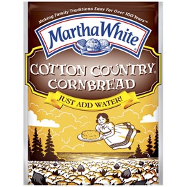 Martha White Cotton Country Cornbread, Buttermilk 6 Oz (Pack of 6)