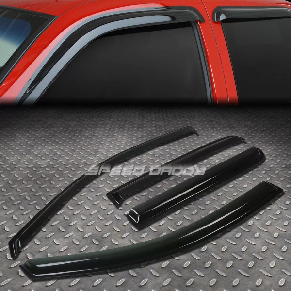 Speed Daddy FOR 04-14 TITAN A60 CREW SMOKE TINT WINDOW