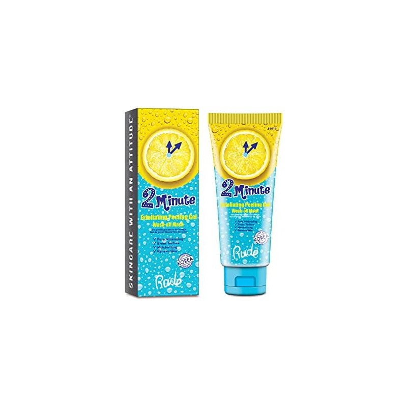 Gel Exfoliante 2 Minutos RUDE RU88019 – Piel Radiante y