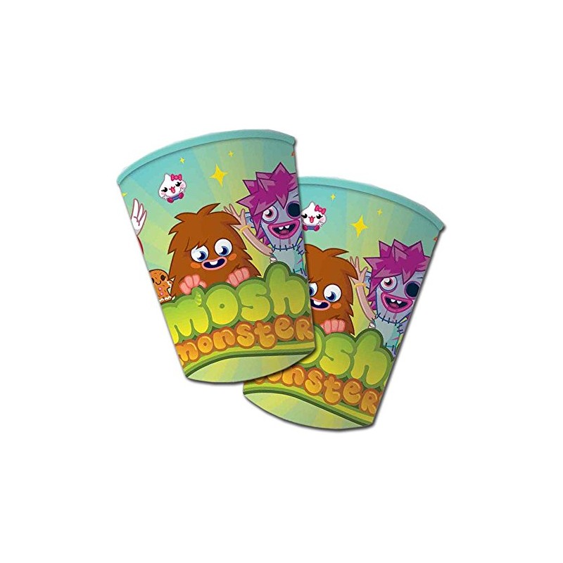 CREATIVE MOSHI MONSTERS PARTY PAPER CUPS PK OF 8